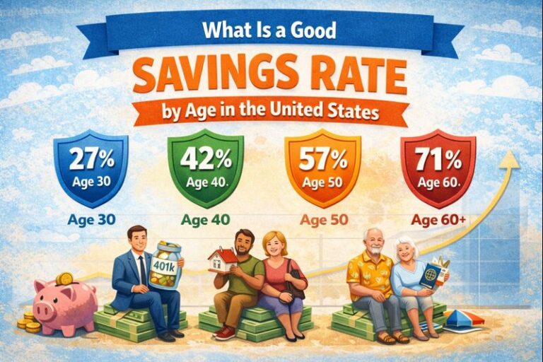 What Is a Good Savings Rate by Age in the United States?