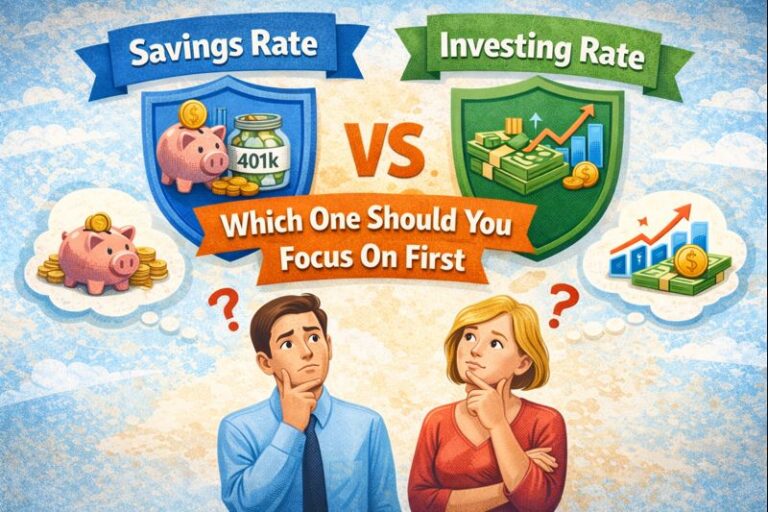 Savings Rate vs Investing Rate: Which One Should You Focus On First?