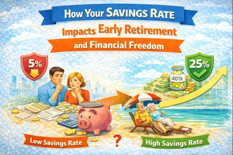 How Your Savings Rate Impacts Early Retirement and Financial Freedom?